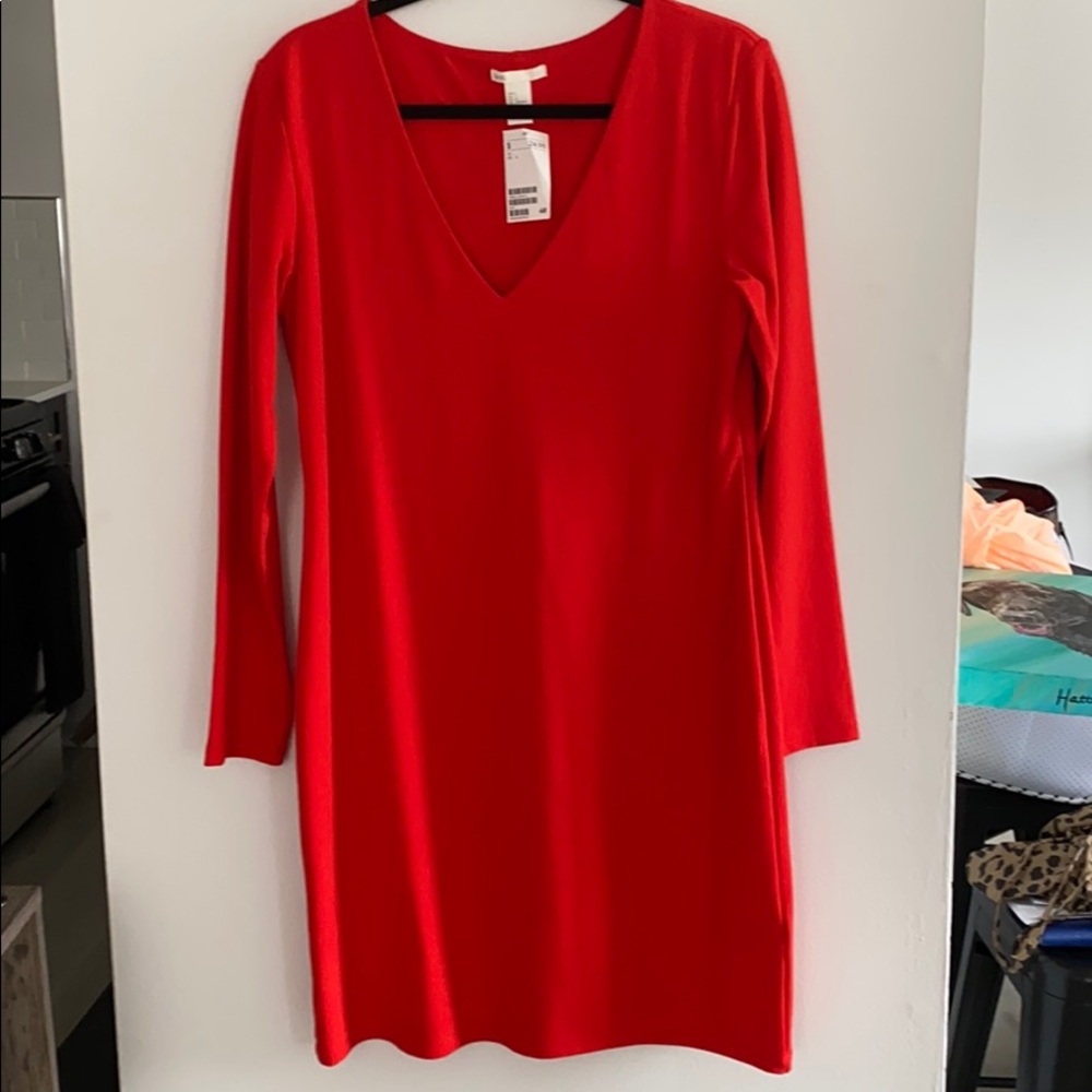 Red dress